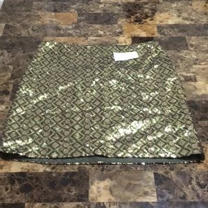 NWT Banana Republic sequin skirt